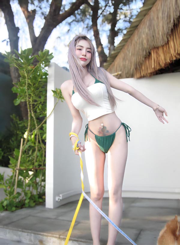 Xuann world ดีเจ นางแบบ ป๊อบ พรชิตา หุ่นเด็ด ดาวติ๊กต็อค ยั่ว เด็ด 18+ 16