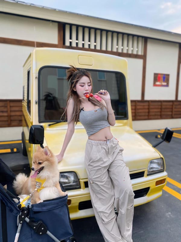 Xuann world ดีเจ นางแบบ ป๊อบ พรชิตา หุ่นเด็ด ดาวติ๊กต็อค ยั่ว เด็ด 18+ 9