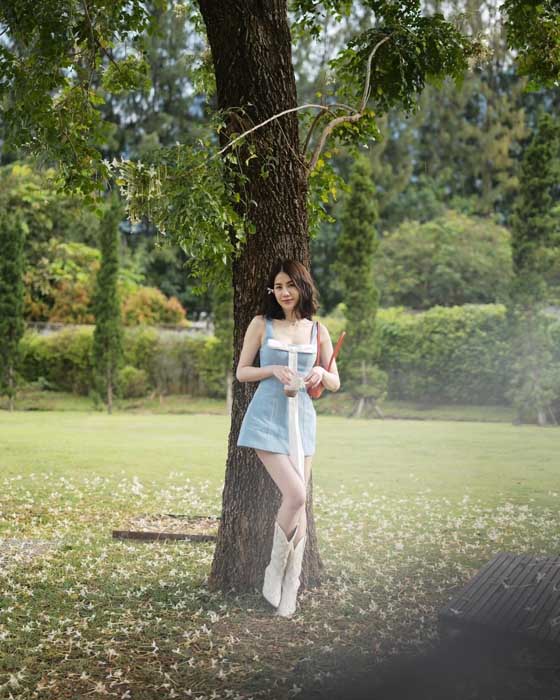 พลอย ภัทรากร แจกวาร์ป สาวสวย เซ็กซี่ นักแสดงซิตคอม อาจารย์คง 23