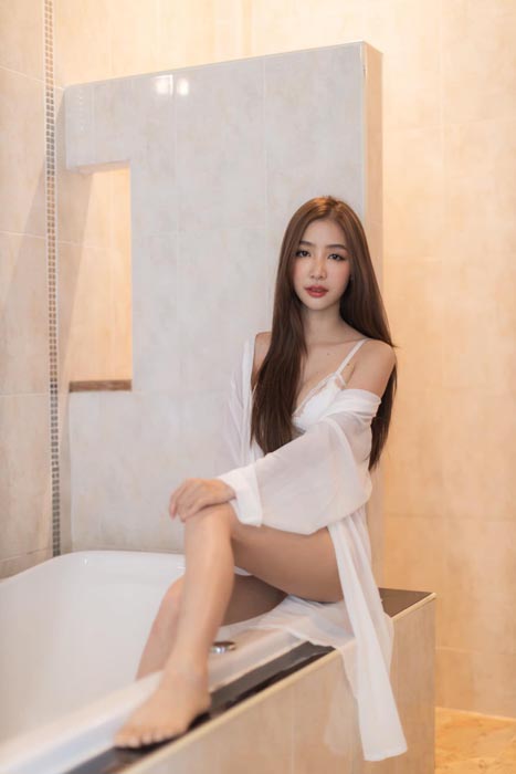 น้องหยก แจกวาร์ป เน็ตไอดอล สาวน้อยน่ารัก สวย ป่นเซ็กซี่ ใส่ๆ ออร่าจับ 47