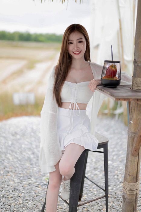 น้องหยก แจกวาร์ป เน็ตไอดอล สาวน้อยน่ารัก สวย ป่นเซ็กซี่ ใส่ๆ ออร่าจับ 28