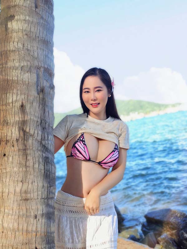 baimint manitha แจกวาร์ป น้อง มิ้นท์ สาวหมวย อกใหญ่ ดาวทวิต 18+ 24