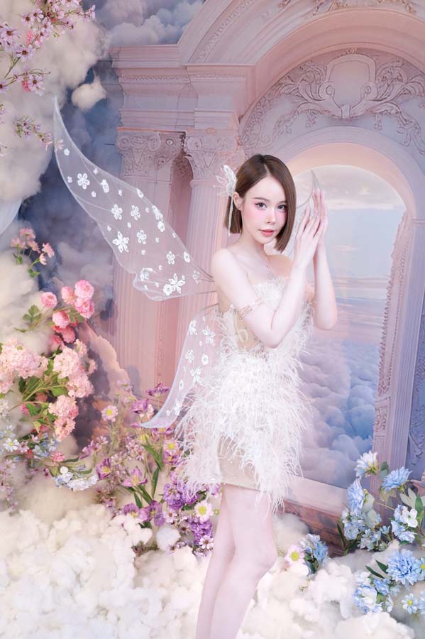 Ninew Mingko แจกวาร์ป นินิว เน็ตไอดอล ผมสั้น อกโต นางแบบ ชื่อดัง 20